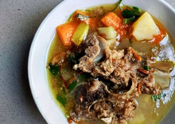 Resep Sop Iga Bumbu Rempah Oleh Dzakiyyah Asih P Cookpad