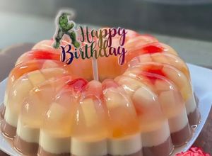 Foto resep Cocktail Fruit with Milk Pudding ala Tiger Kitchen. Simple!