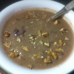 A picture of Barley-Banana porridge.