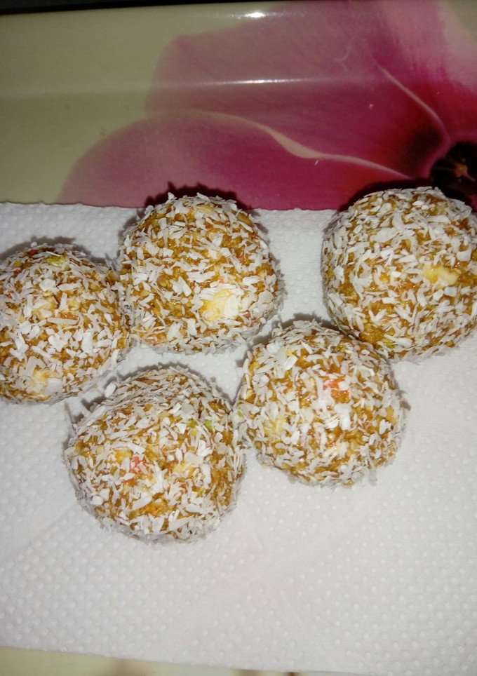 Una foto de Trufas de cereales y dulce de leche (Fáciles)