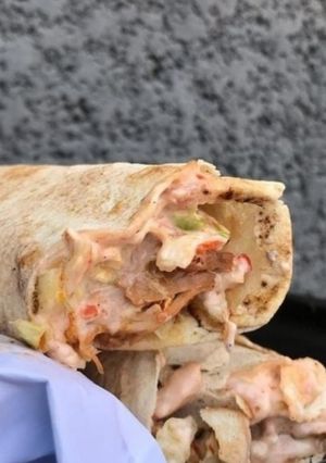 A picture of Shawarma.