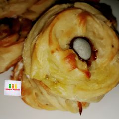 A picture of Coconut cremè puff.