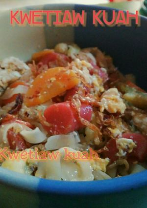 Foto resep Kwetiaw Kuah