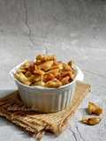 Caramel bread popcorn pinggiran roti