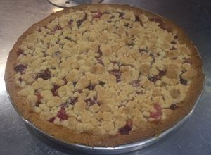 Una foto de Kuchen de uvas