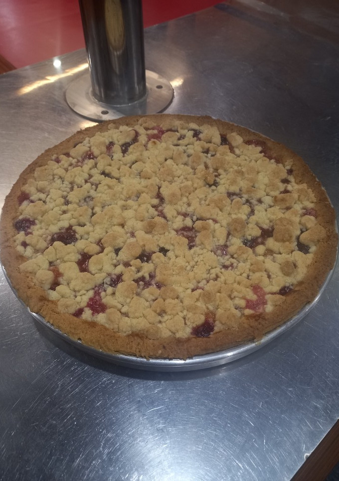 Una foto de Kuchen de uvas