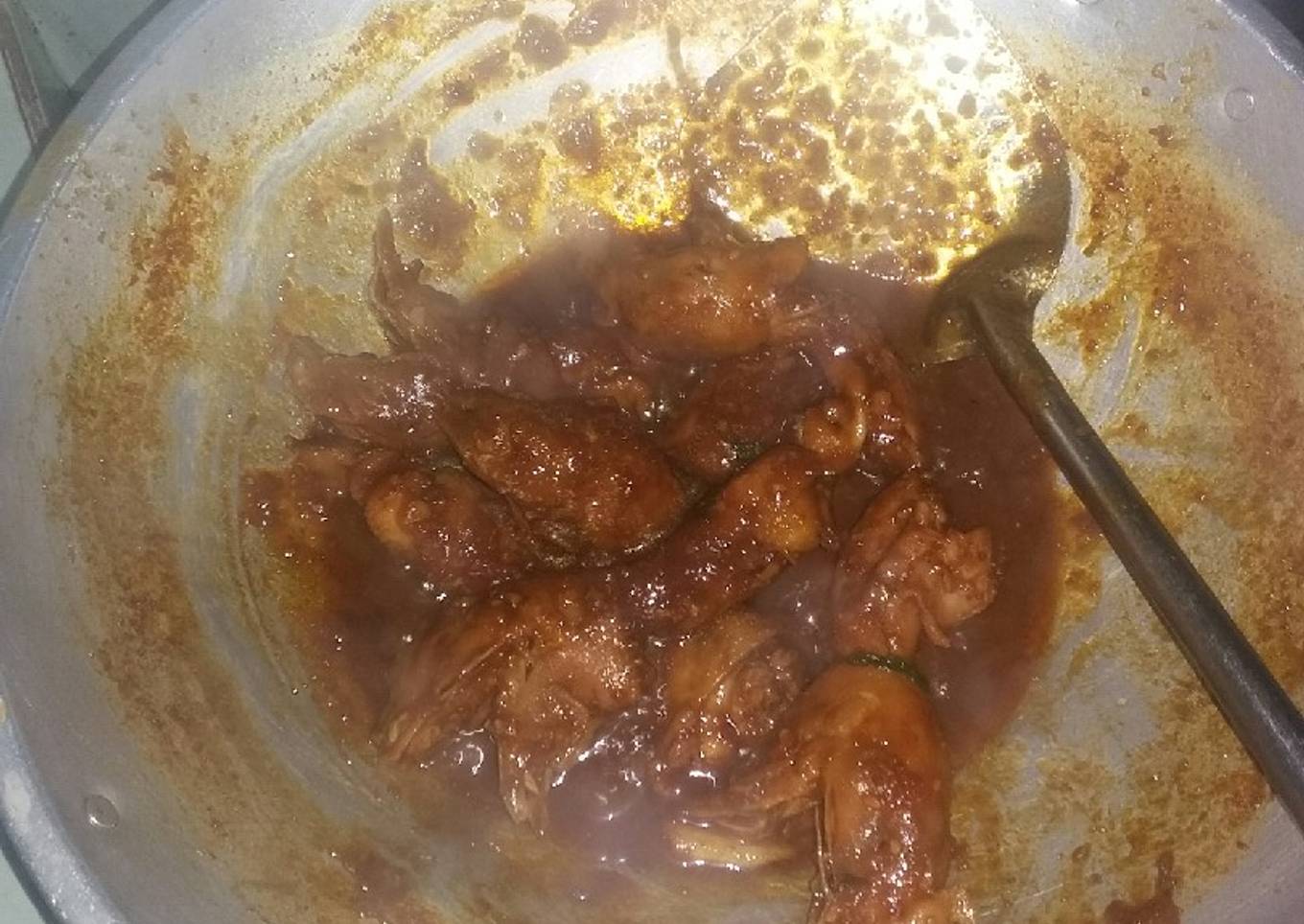 Kepala ayam balado