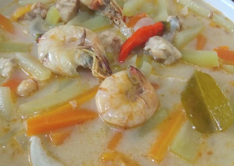 Bagaimana Menyiapkan Sayur Lodeh Labu Siam yang Lezat Sekali