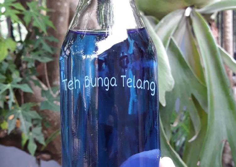 Teh Bunga Telang Biru #sugarfree