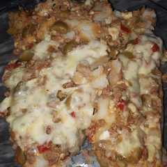 Una foto de Pastel de papas con carne picada