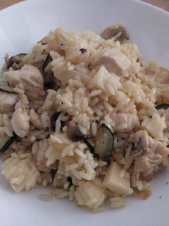 Una foto de Arroz templado