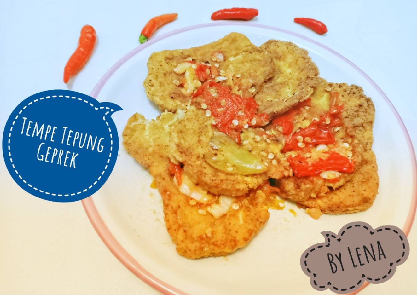 Tempe Tepung Geprek