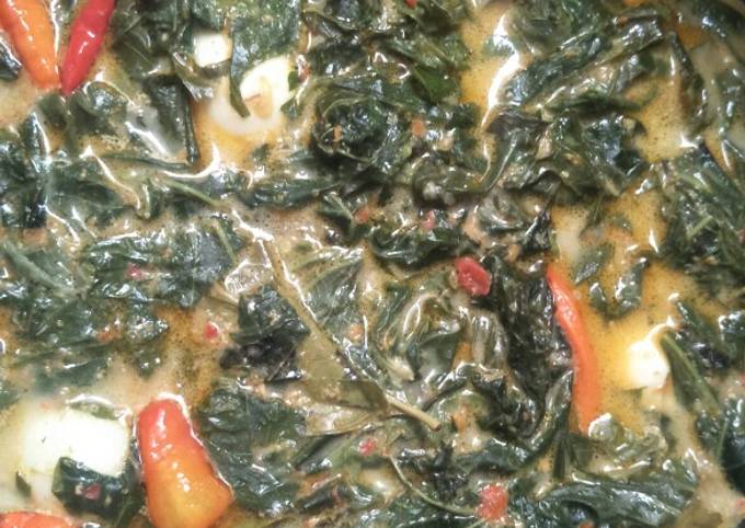 Cara Gampang Menyiapkan Gulai Daun Singkong dan Telur Puyuh, Bisa Manjain Lidah