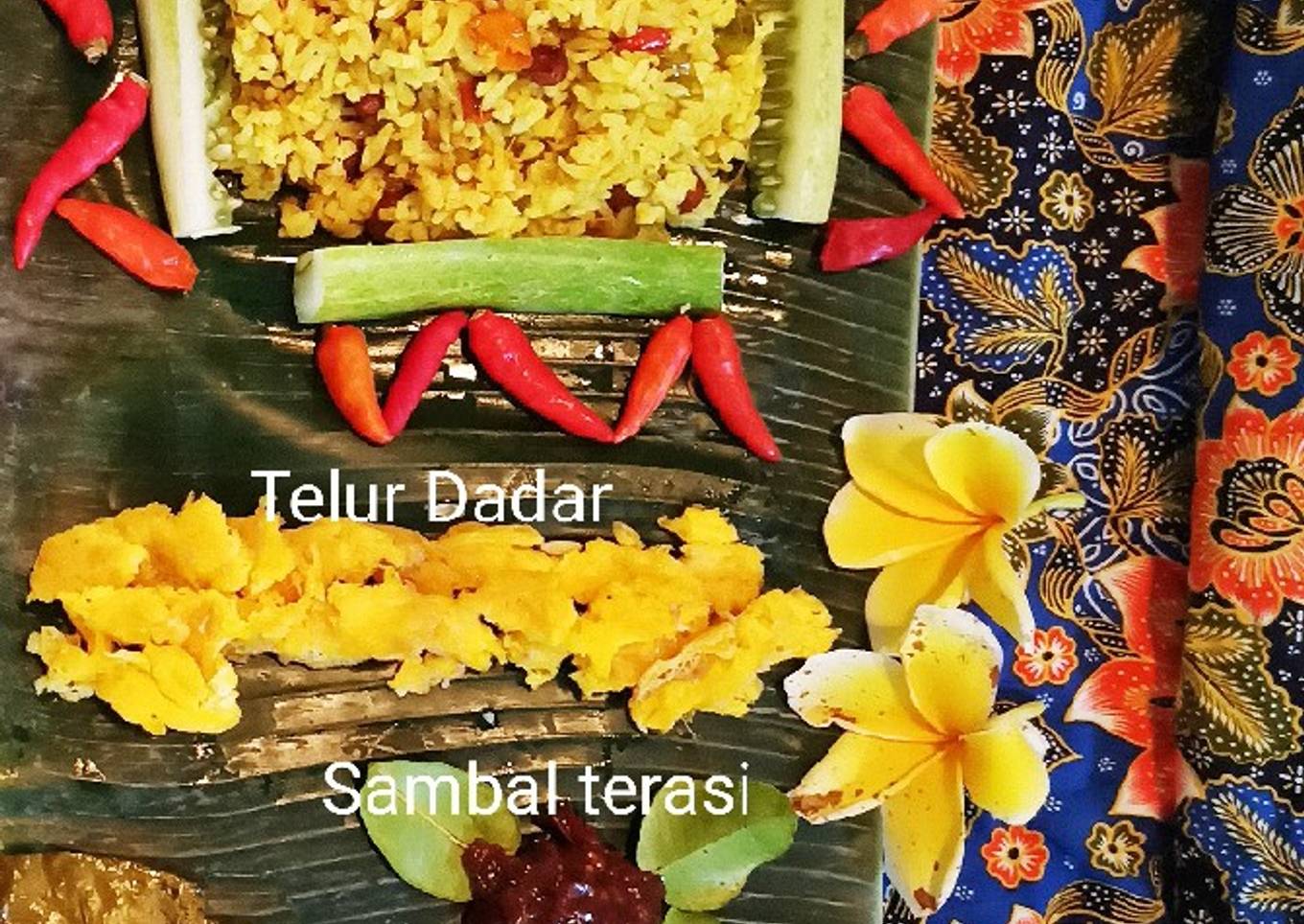 Nasi Liwet Ala Nasi Goreng dan Ayam Pop khas Minang