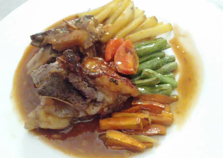 Steak iga sapi