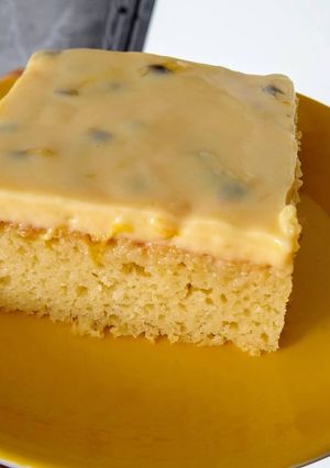 Foto de Bolo de maracujá com iogurte 🤍