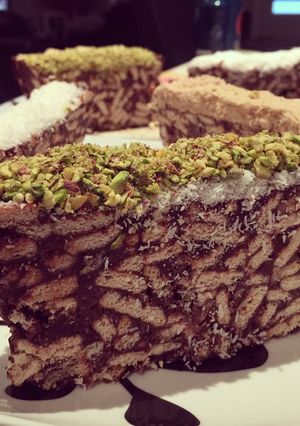 صورة لوصفة طريقة عمل لايزي كيك