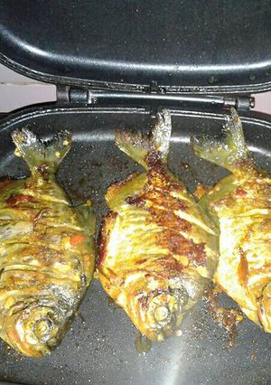 Foto resep Ikan bawal bakar happycall