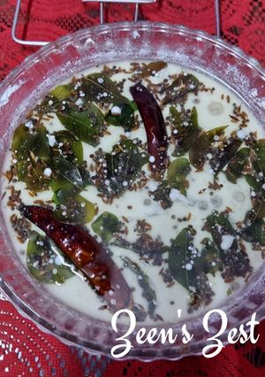 A picture of Masala Dahi.
