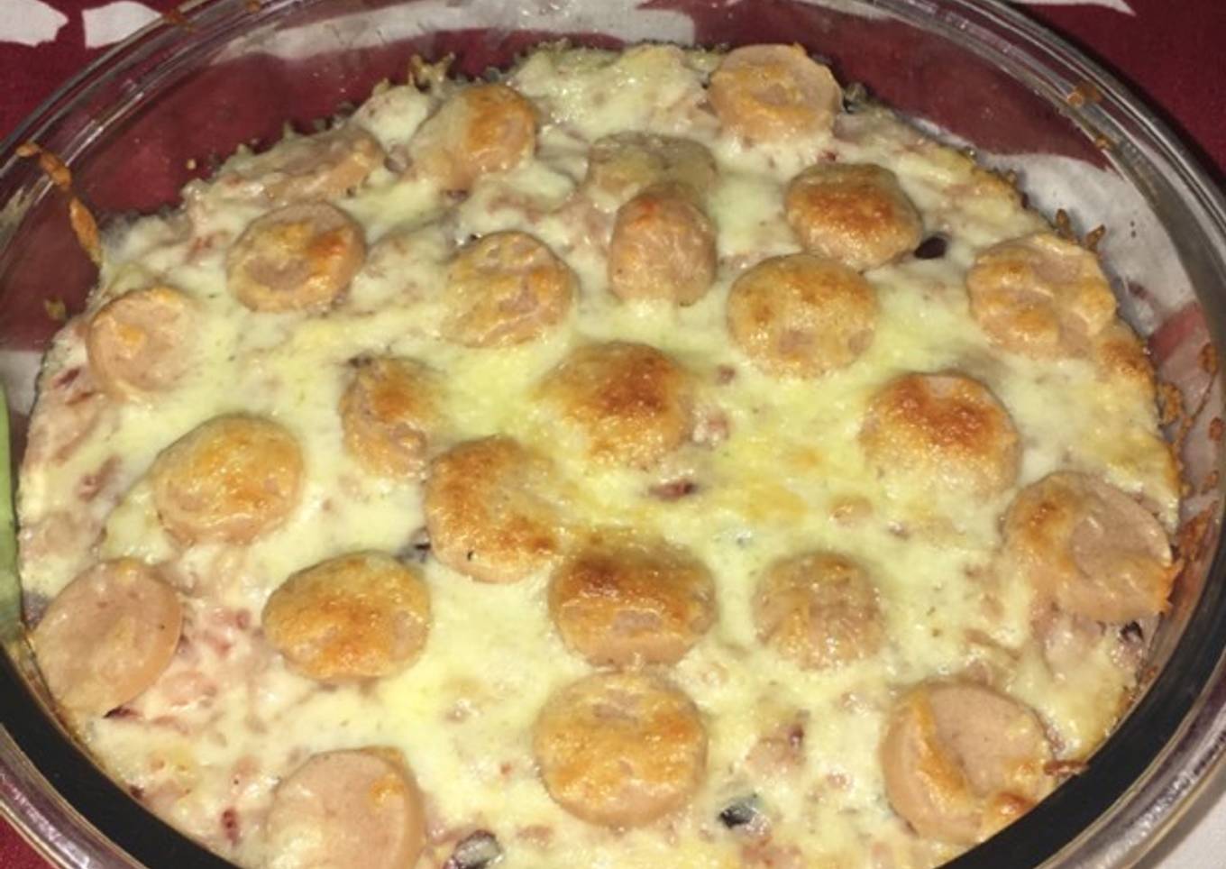 Baked Rice With Cheese