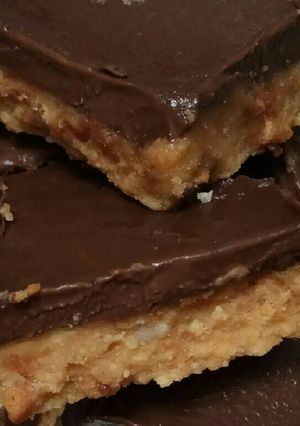 Foto resep No Bake Peanut Butter Chocolate Bar Anti Gagal