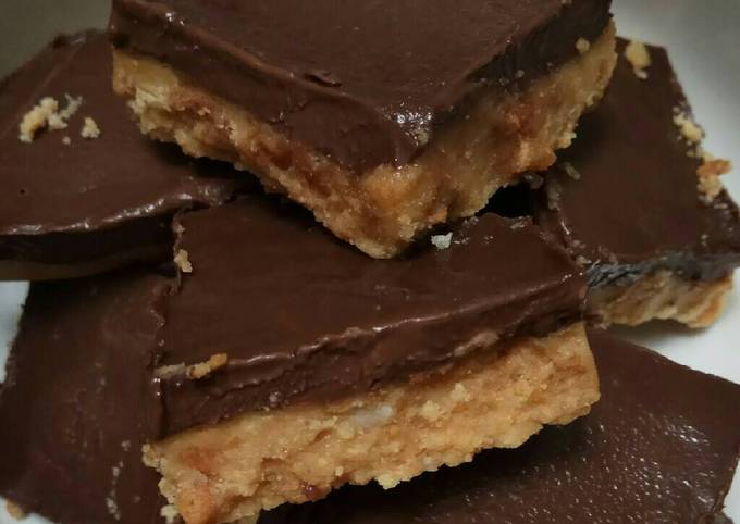 Resep No Bake Peanut Butter Chocolate Bar Anti Gagal Oleh Rie - Cookpad