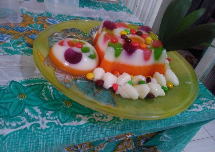 Puding Kura-kura Mango Ceria