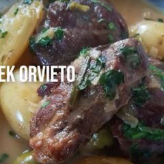 A picture of Pork cheeks Orvieto.