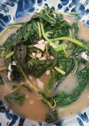 Foto resep Bayam saus wijen