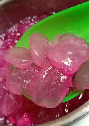 Foto resep Manisan Kolang Kaling Pink Alami