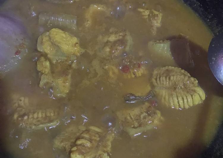 Lempah kuning Ikan Pari khas Bangka