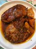 Braised Tuna with Pineapple