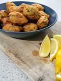 Bolinho de Bacalhau (Salted Cod Croquettes) egg&dairy free