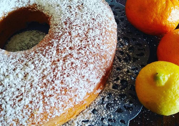 How to Prepare Ultimate Ciambella al limone e mandarino 🍊🍋