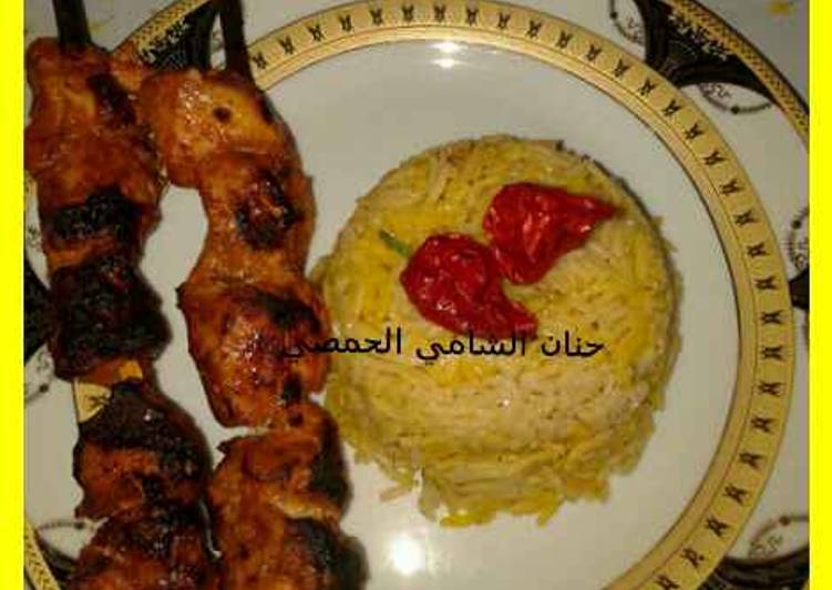 طريقة عمل دجاج تندوري رز ماسالا