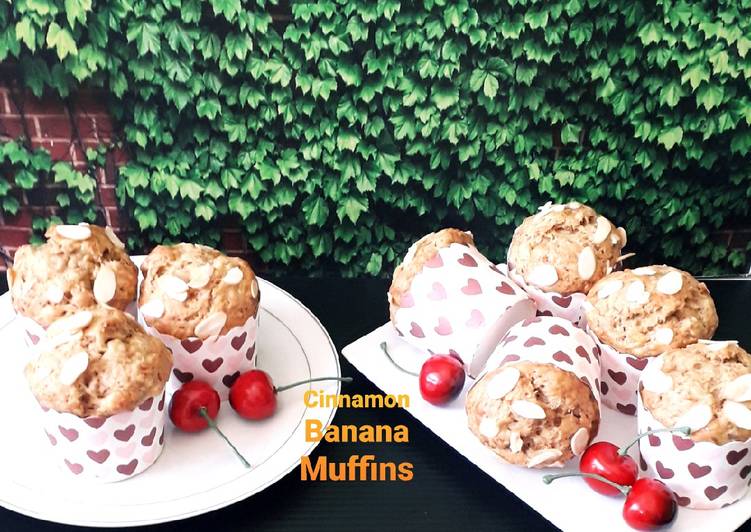 Cinnamon Banana Muffins