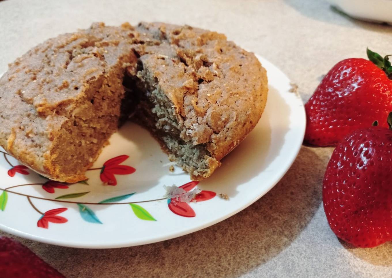 Pastel integral BLW de camote