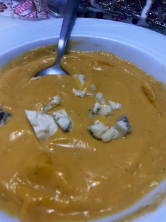 Una foto de Crema de calabaza