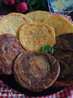 Foto resep ROTI MARYAM/ROTI CANAI (tanpa rendam minyak)