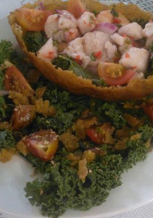 Una foto de Ceviche de mariscos