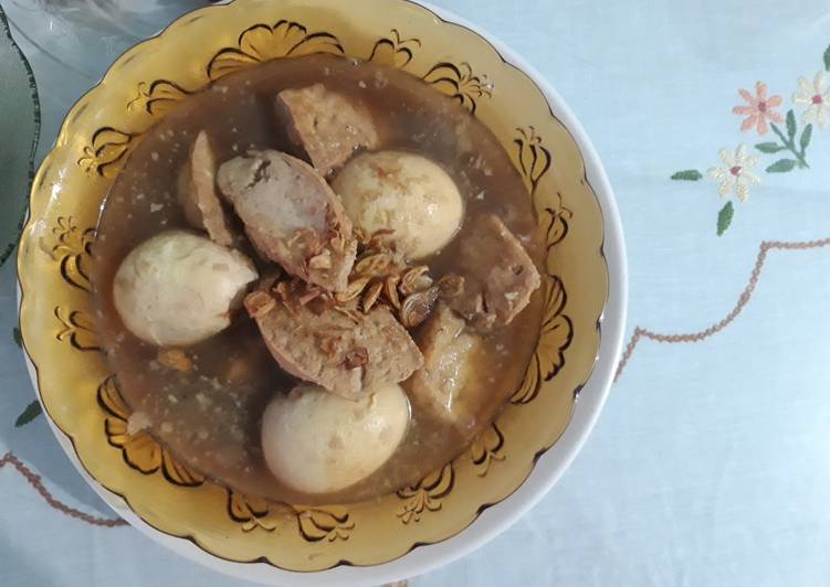 Semur Tahu Telur
