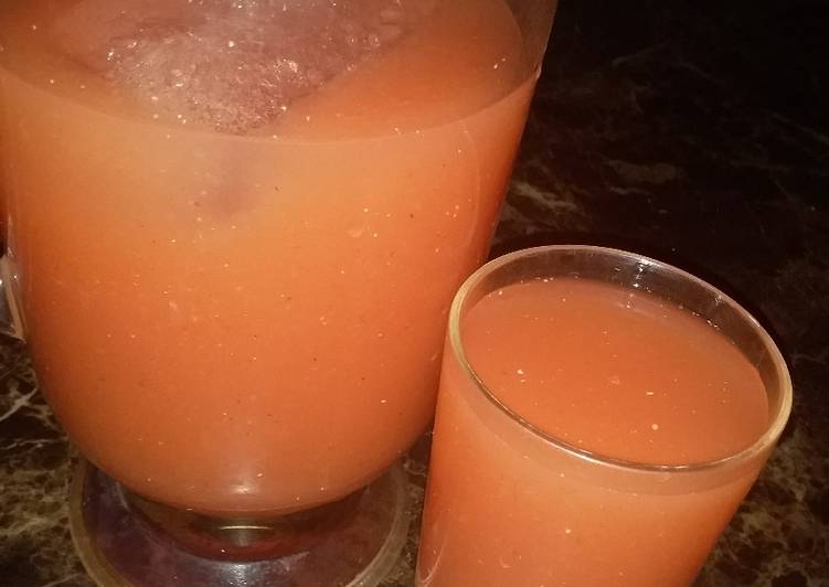 Easiest Way to Make Ultimate Watermelon and pineapple juice