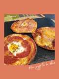 Mini pizzetas de obleas