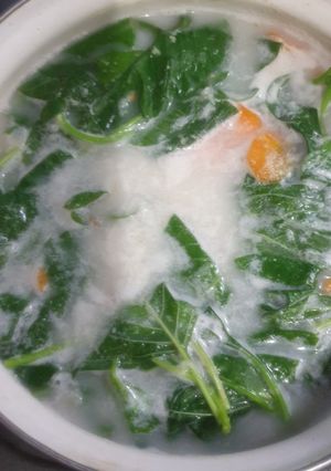 Foto resep Sayur bobor bayam wortel