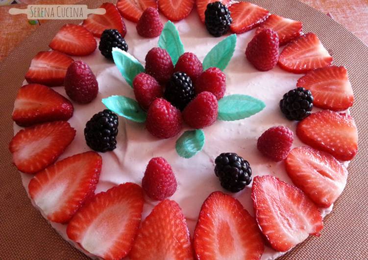Cheesecake allo yogurt e frutti rossi