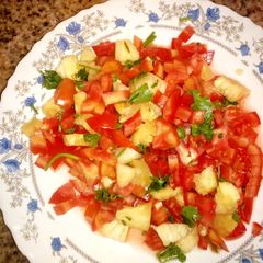 A picture of Pineapple salsa.