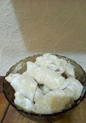 O poză a rețetei De post☺Cornulețe cu rahat.
