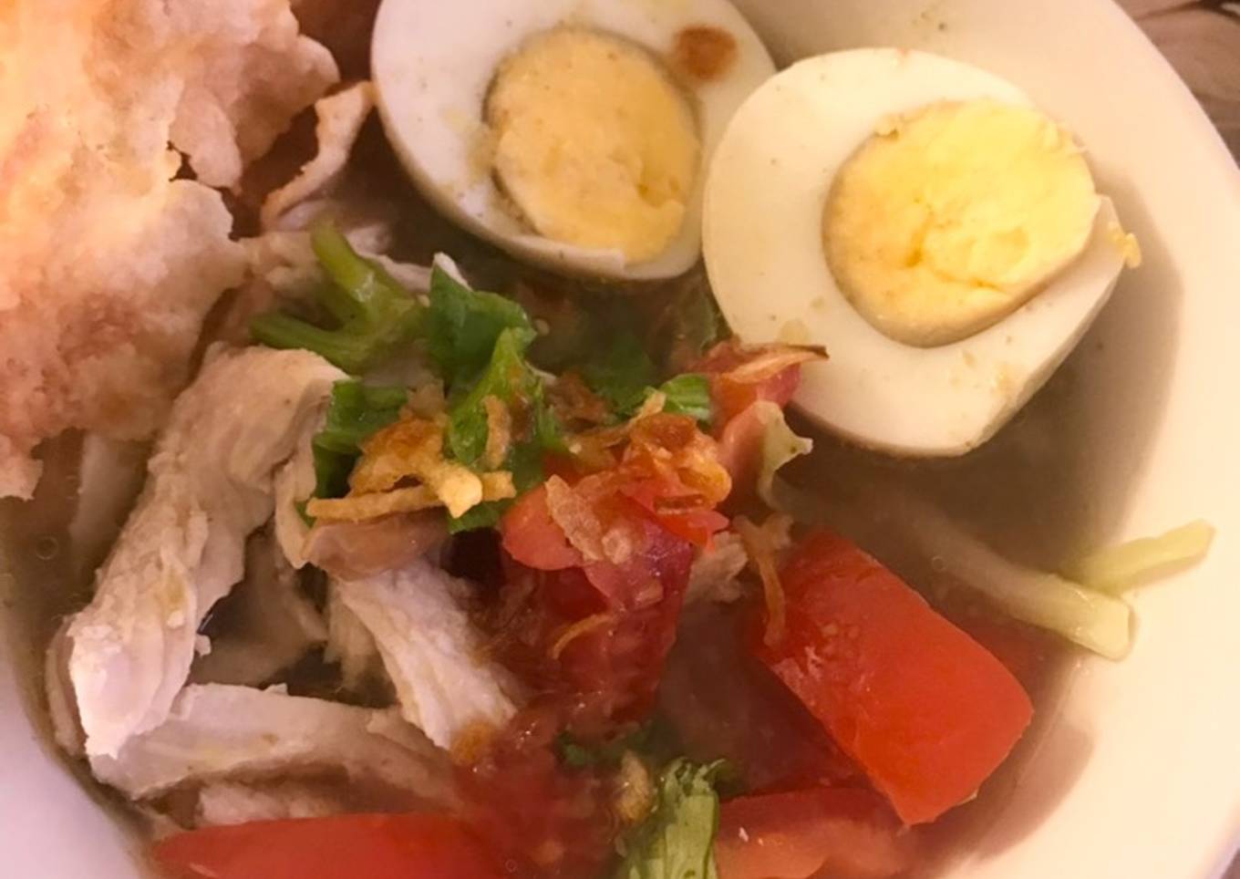 Soto Ayam Simple dan Enak