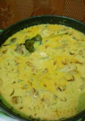 Foto resep Kuah lontong (ayam+labusiam)