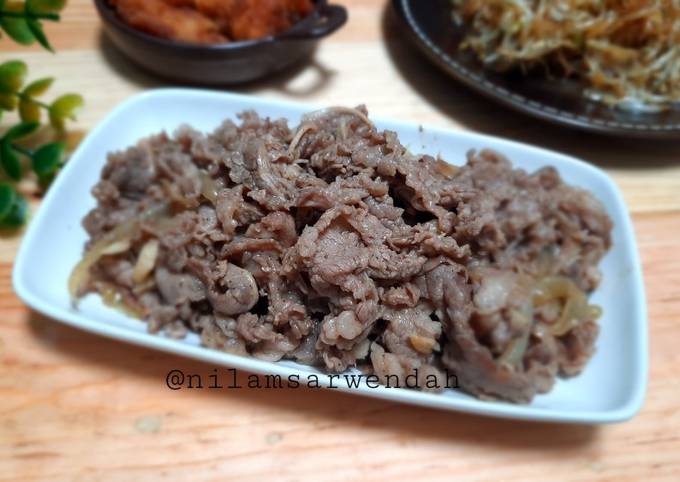 Beef Bowl ala Yoshinoya